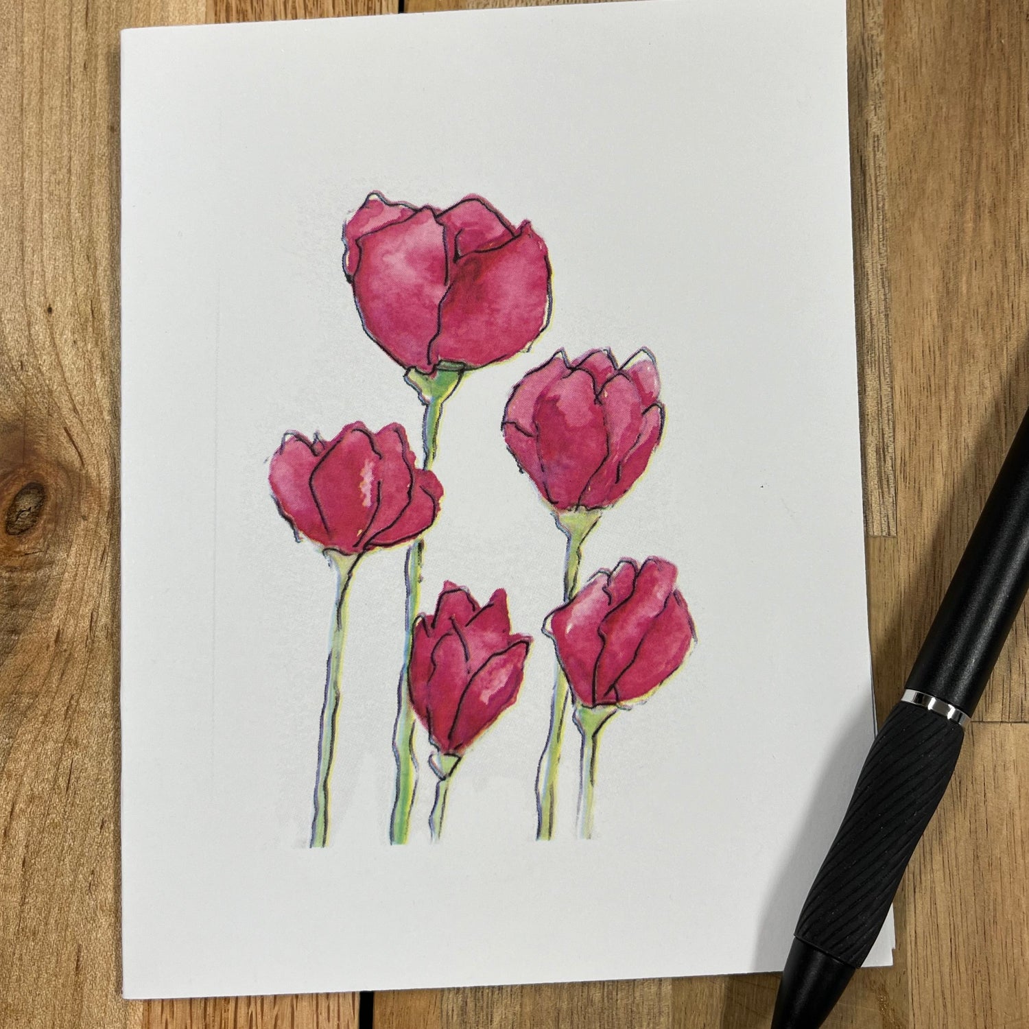 Simply Floral Art Cards