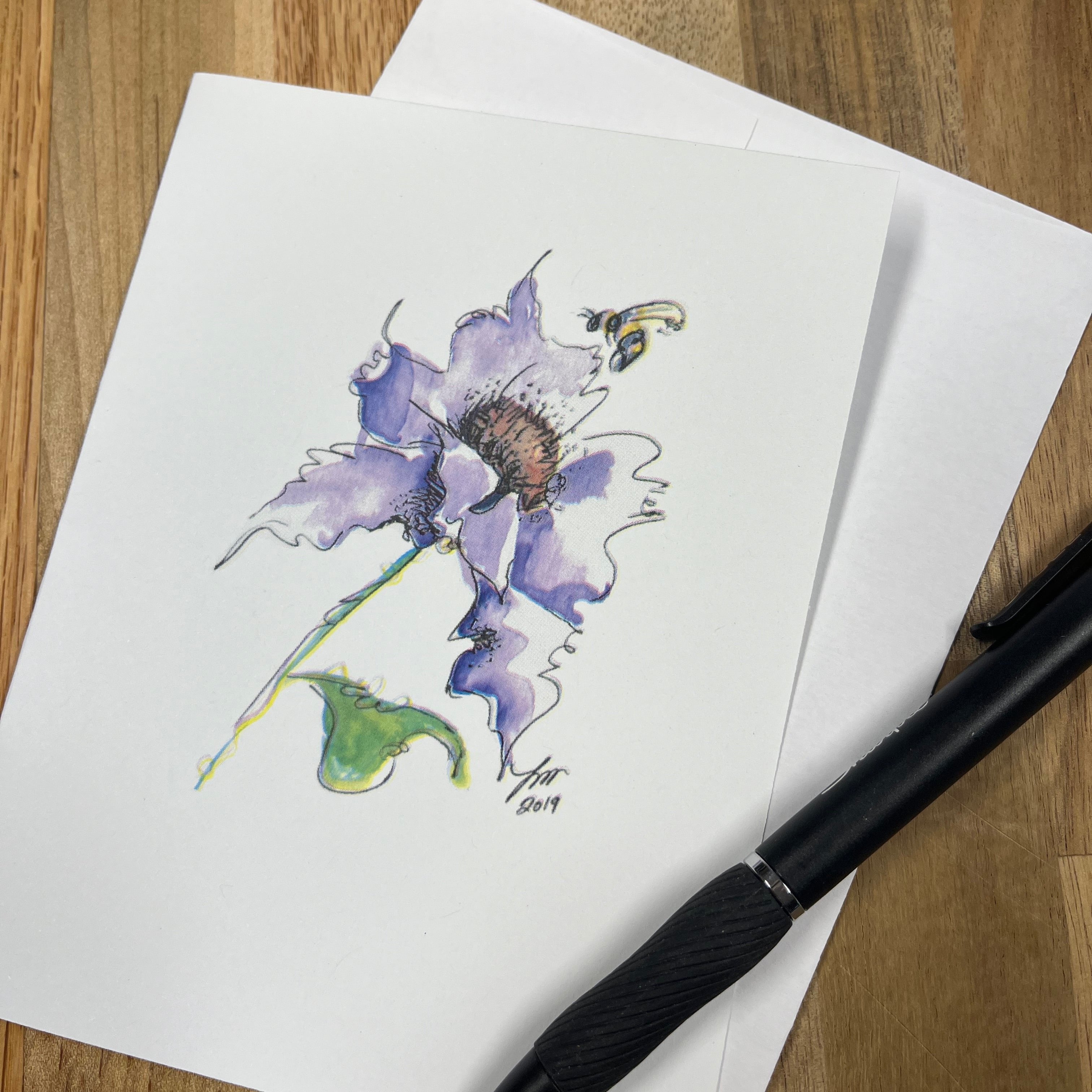 Simply Floral Art Cards