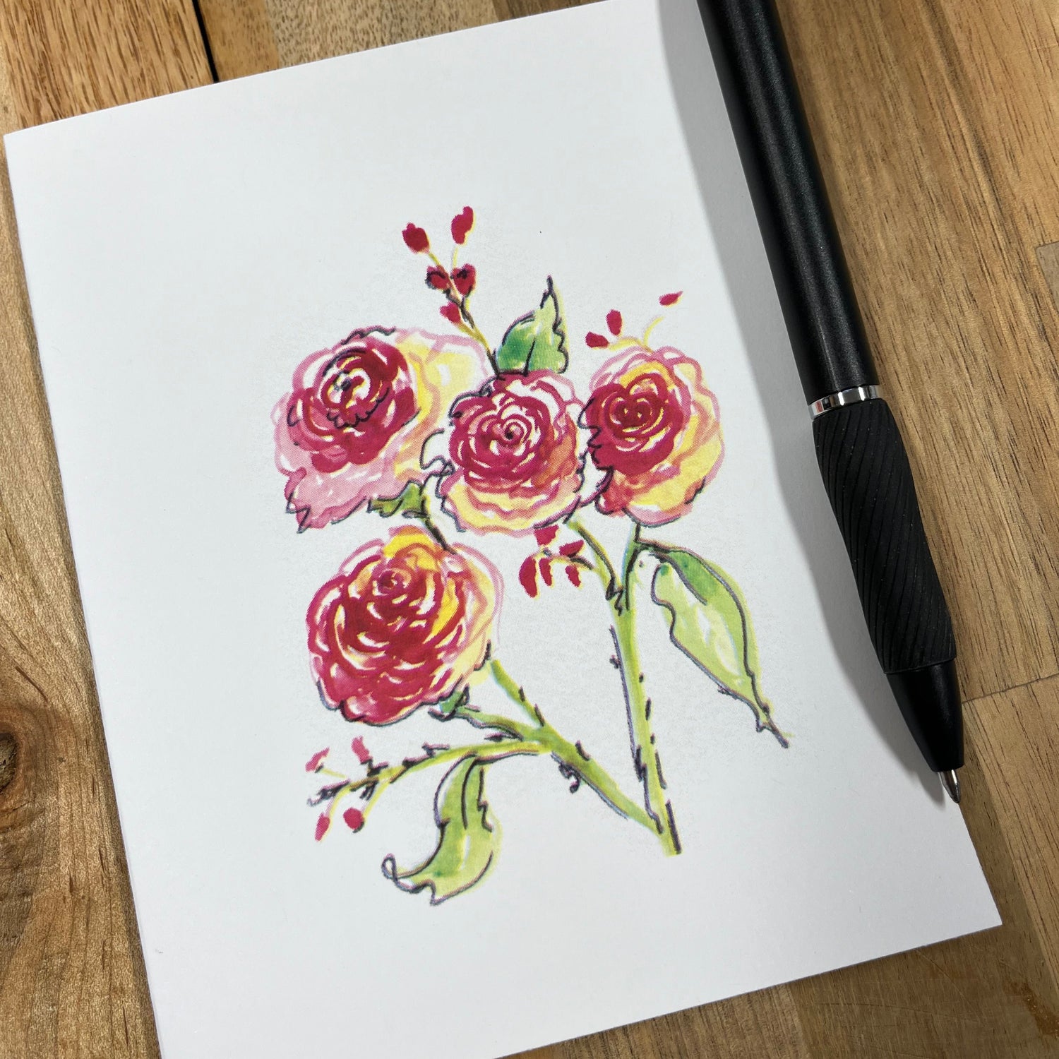 Simply Floral Art Cards